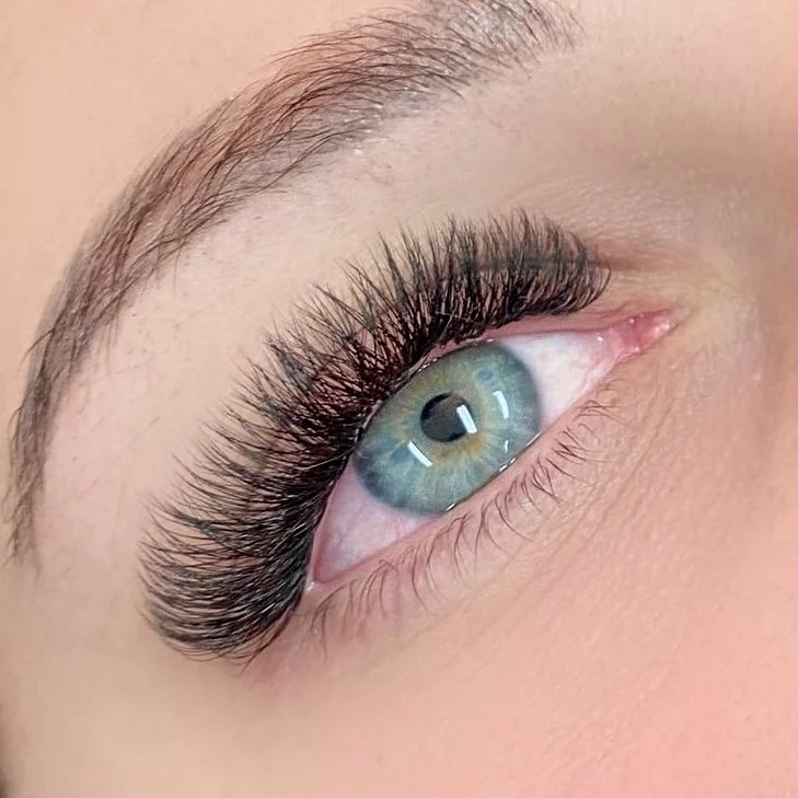 High volume lash set — K Beauty House client